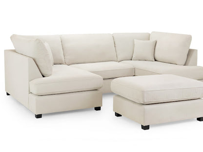 CARNABY U-Shape Sofa (Footstool Included)