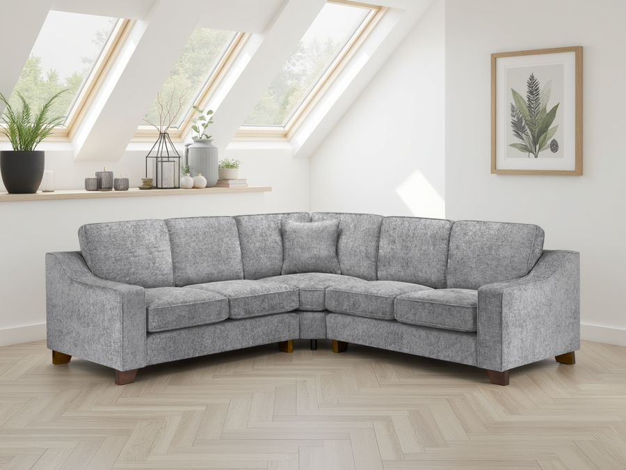 Nebraska Large Corner Sofa – room photo