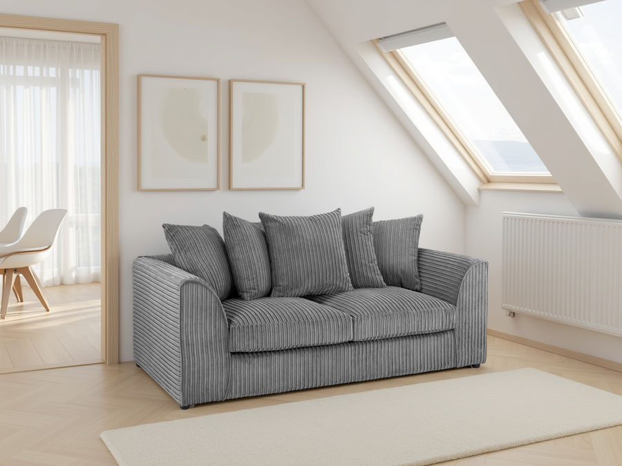 HARLEY JUMBO 3 Seater Sofa