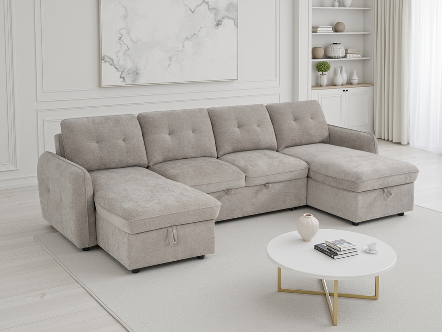 MOSCOW U-Shape Sofa Bed