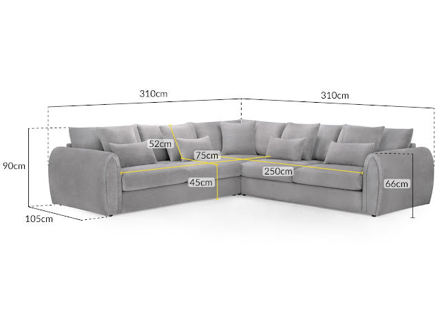 ARABELLA Large Corner Sofa