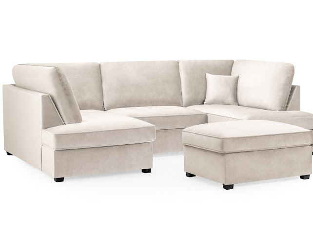 CARNABY U-Shape Sofa (Footstool Included)