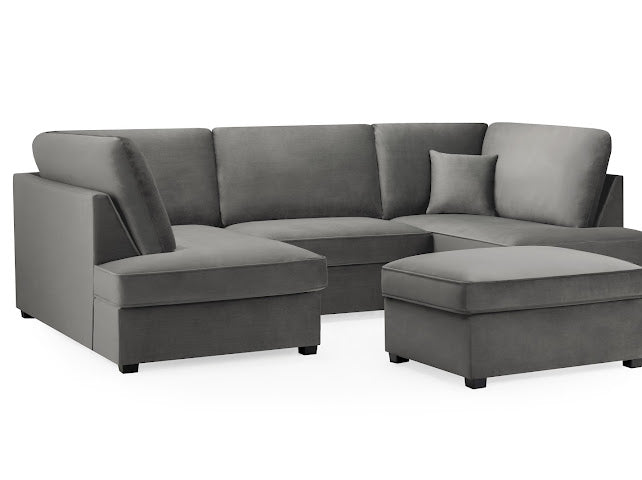 CARNABY U-Shape Sofa (Footstool Included)