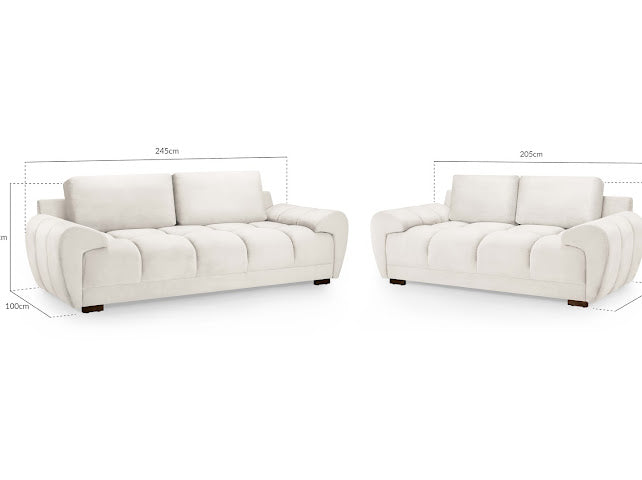 The Aura 3&2 Seater Sofa Set