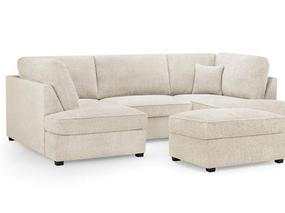 CARNABY U-Shape Sofa (Footstool Included)