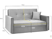 VIVA 2 Seater Sofabed