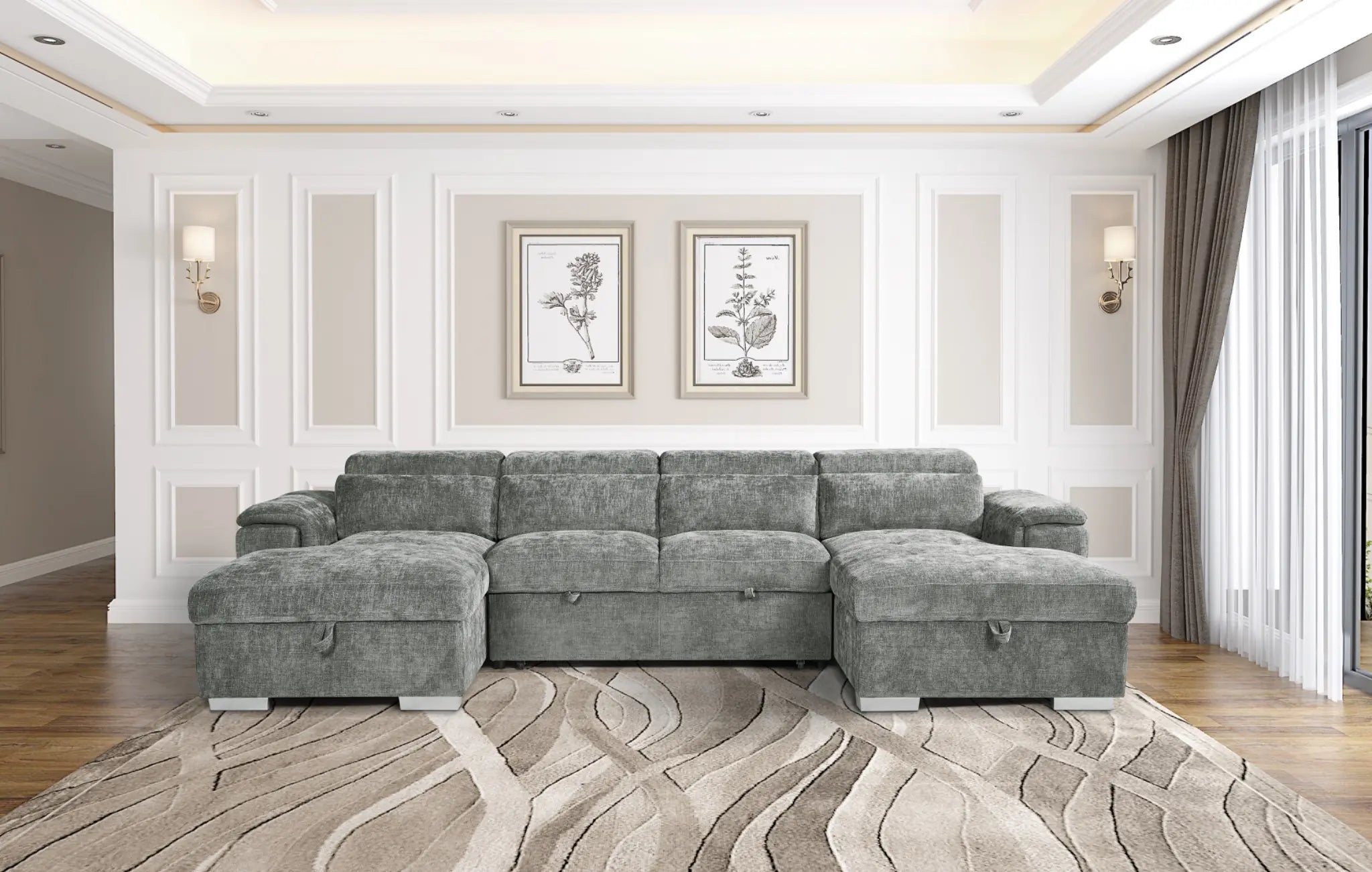 ALAYA Sofa Bed U-shape / Cinema Sofa