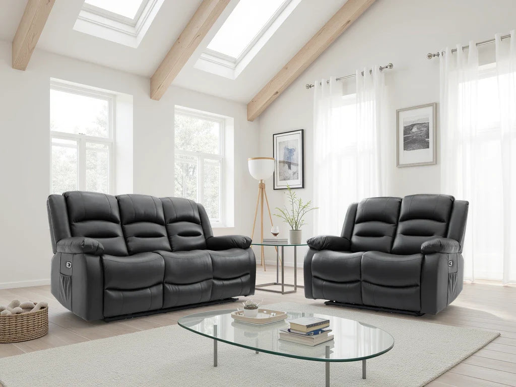 ALVA 3+2 Power Recliner Sofa Set
