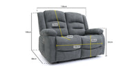 ALVA 2 Seater Recliner