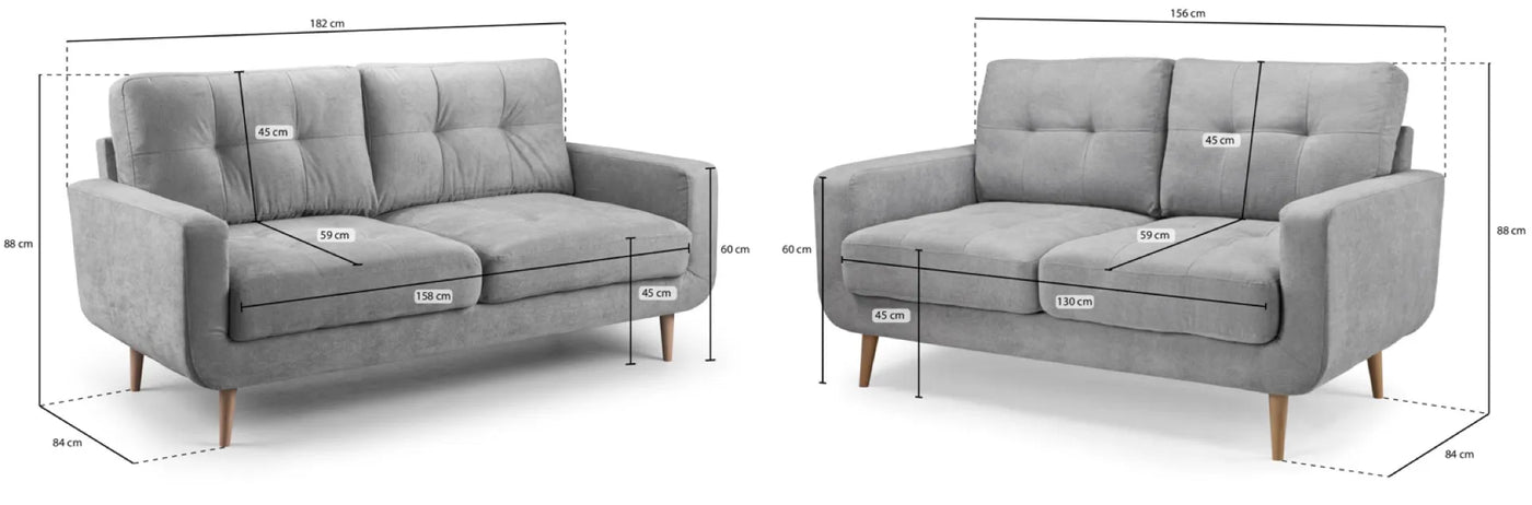 HENRY 3+2 Seater Sofa Set
