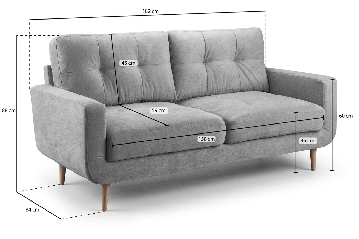 HENRY 3 Seater Sofa