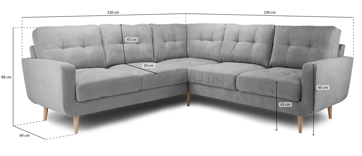 HENRY Large Corner Sofa