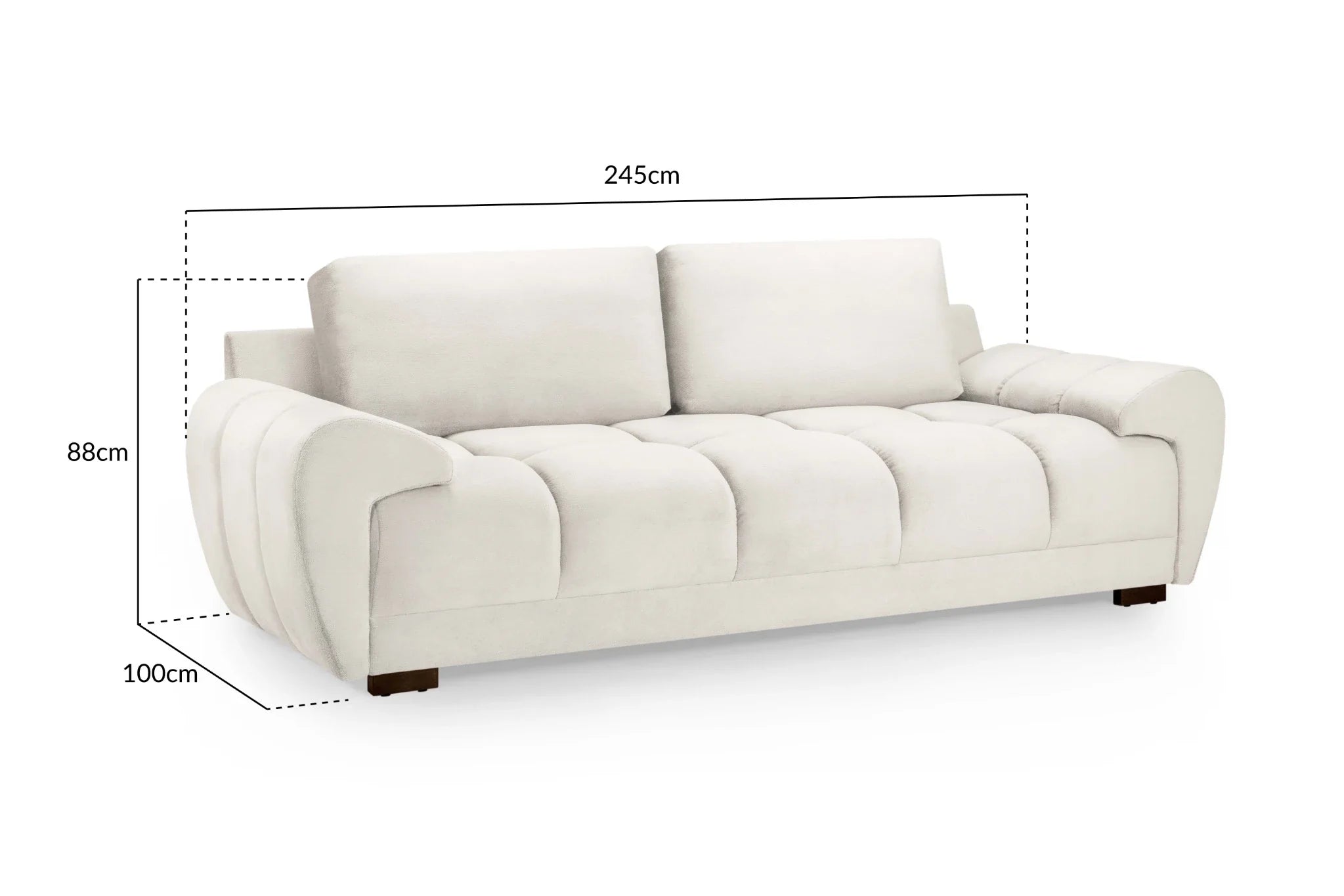 The Aura 3 Seater Sofa