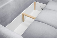 AZZURO Sofa Bed With Reversible Chaise