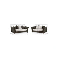 BELLA 3+2 Seater Sofa Set
