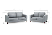 BOX 3+2 Seater Sofa Set