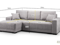 CIMIANO Sofa Bed - Left Hand Facing