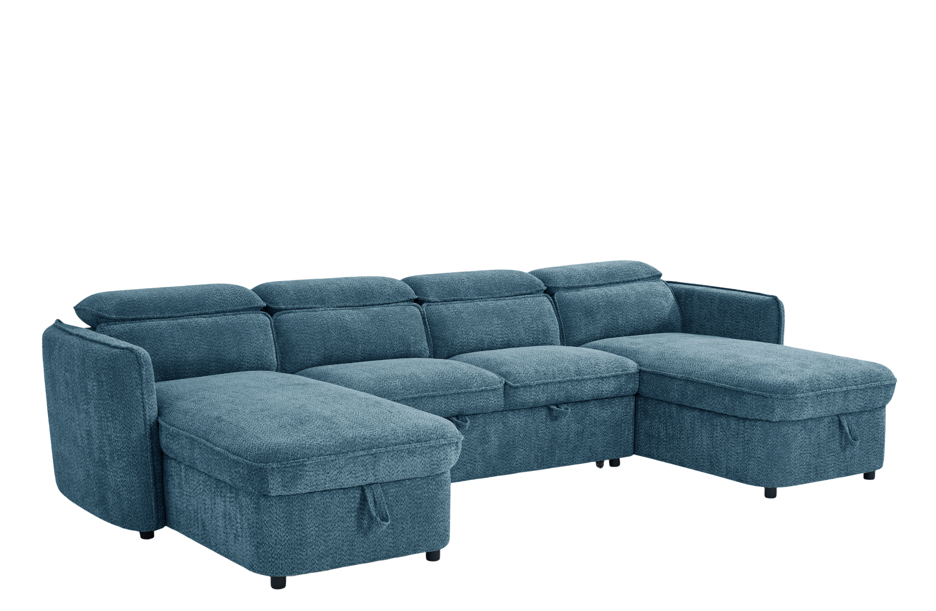 CAPRI U-Shape Sofa Bed With Storage