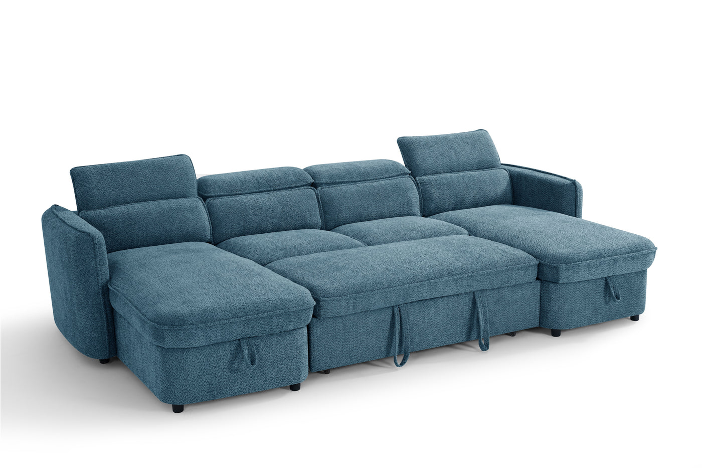 CAPRI U-Shape Sofa Bed With Storage