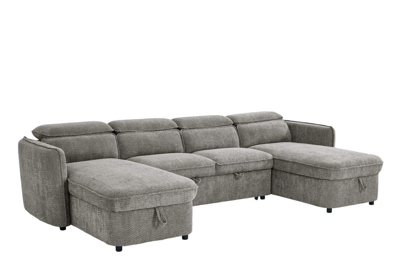 CAPRI U-Shape Sofa Bed With Storage