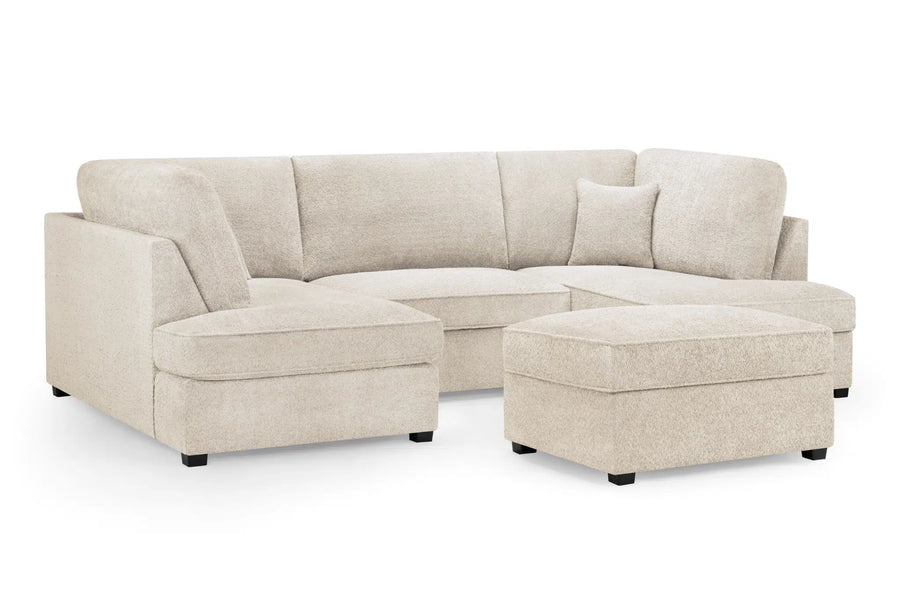 CARNABY U-Shape / Cinema Sofa (Footstool Included)