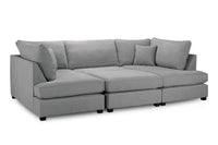 CARNABY U-Shape Sofa (Footstool Included)