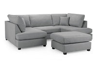 CARNABY U-Shape Sofa (Footstool Included)