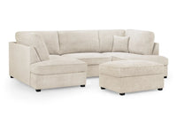 CARNABY U-Shape Sofa (Footstool Included)