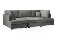 CARNABY U-Shape Sofa (Footstool Included)