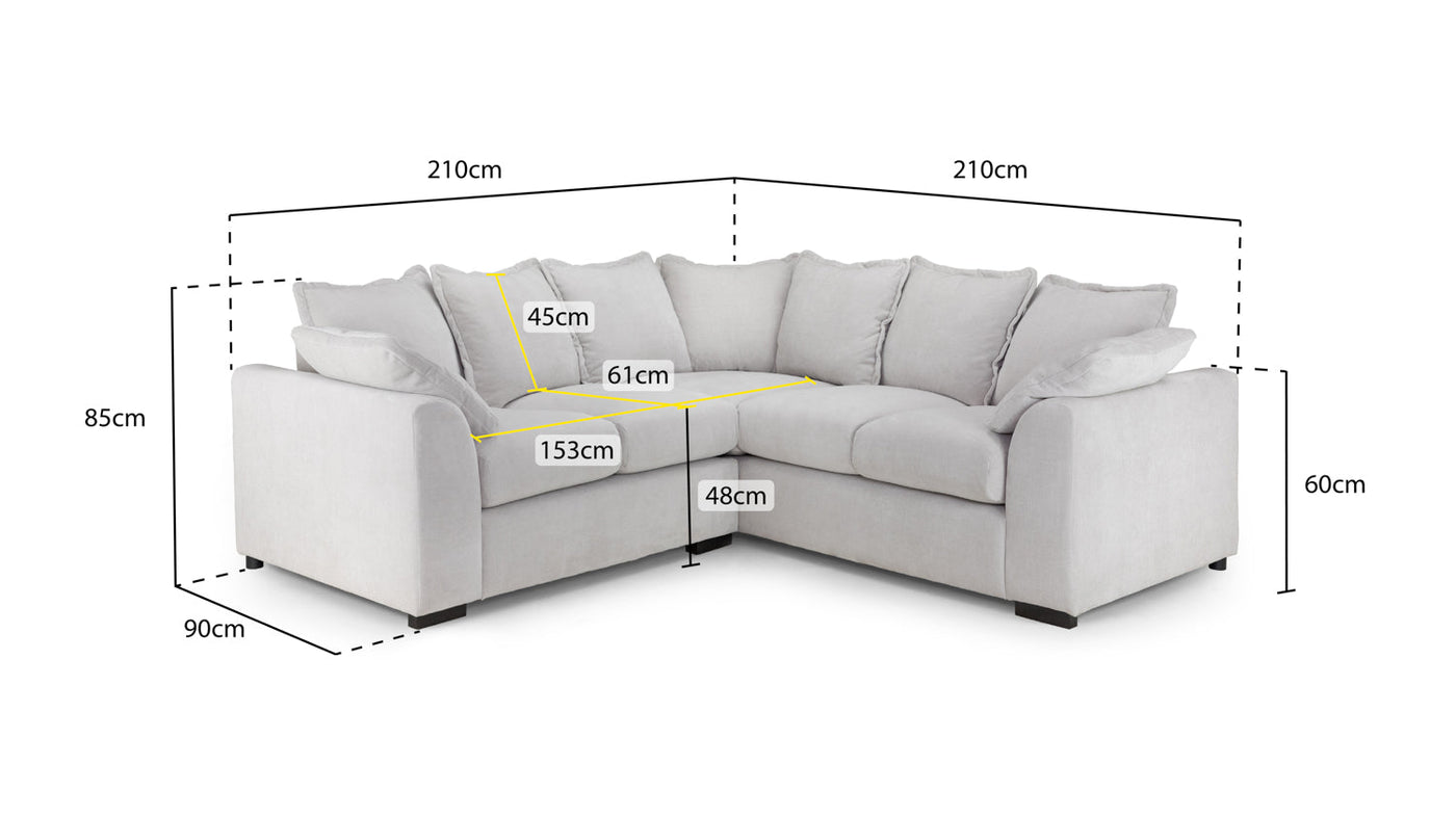 COLBEE Large Corner Sofa