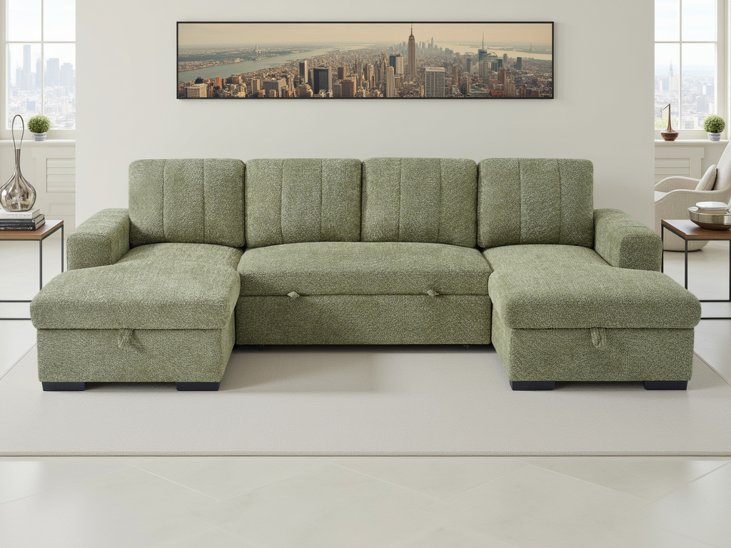 COMO U-Shape Sofa Bed