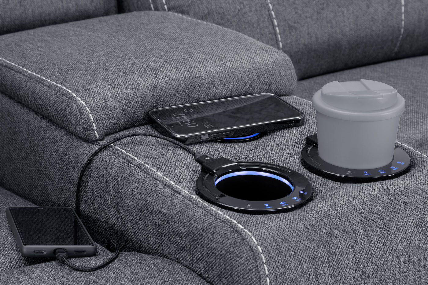 GALAXY TECH 2 Seater Power Recliner