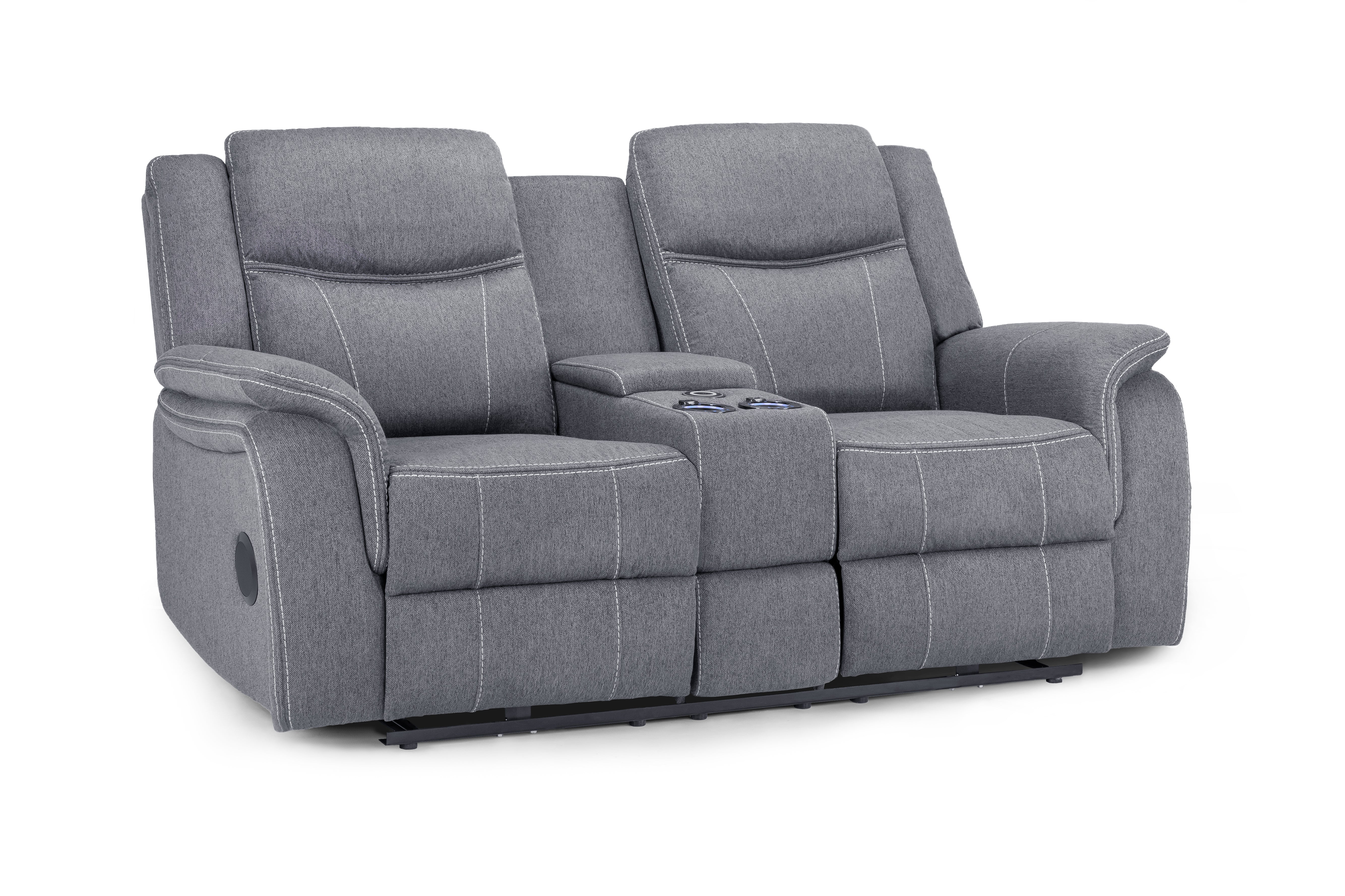 GALAXY TECH 2 Seater Power Recliner Sofa Set