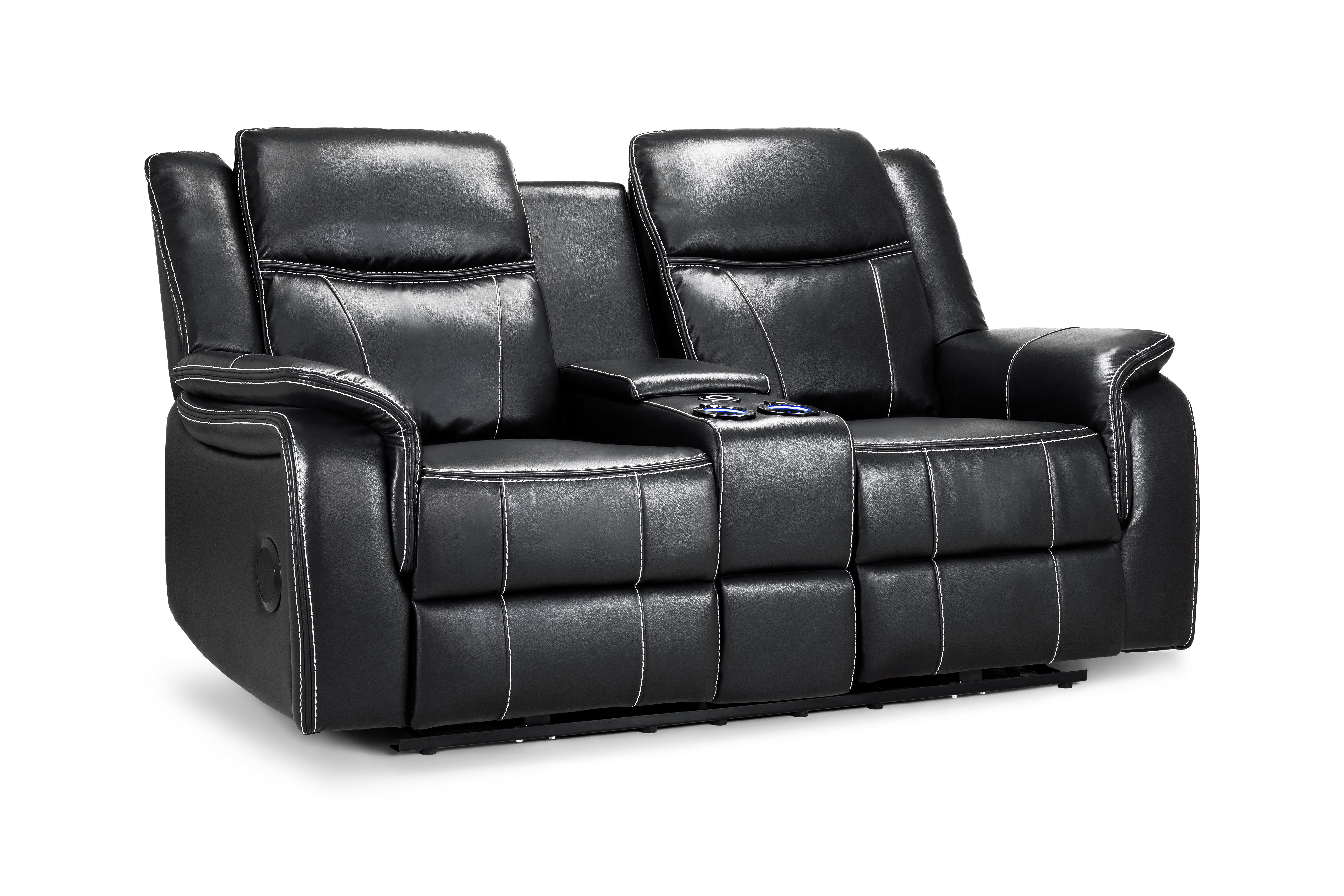 GALAXY TECH 2 Seater Power Recliner Sofa Set
