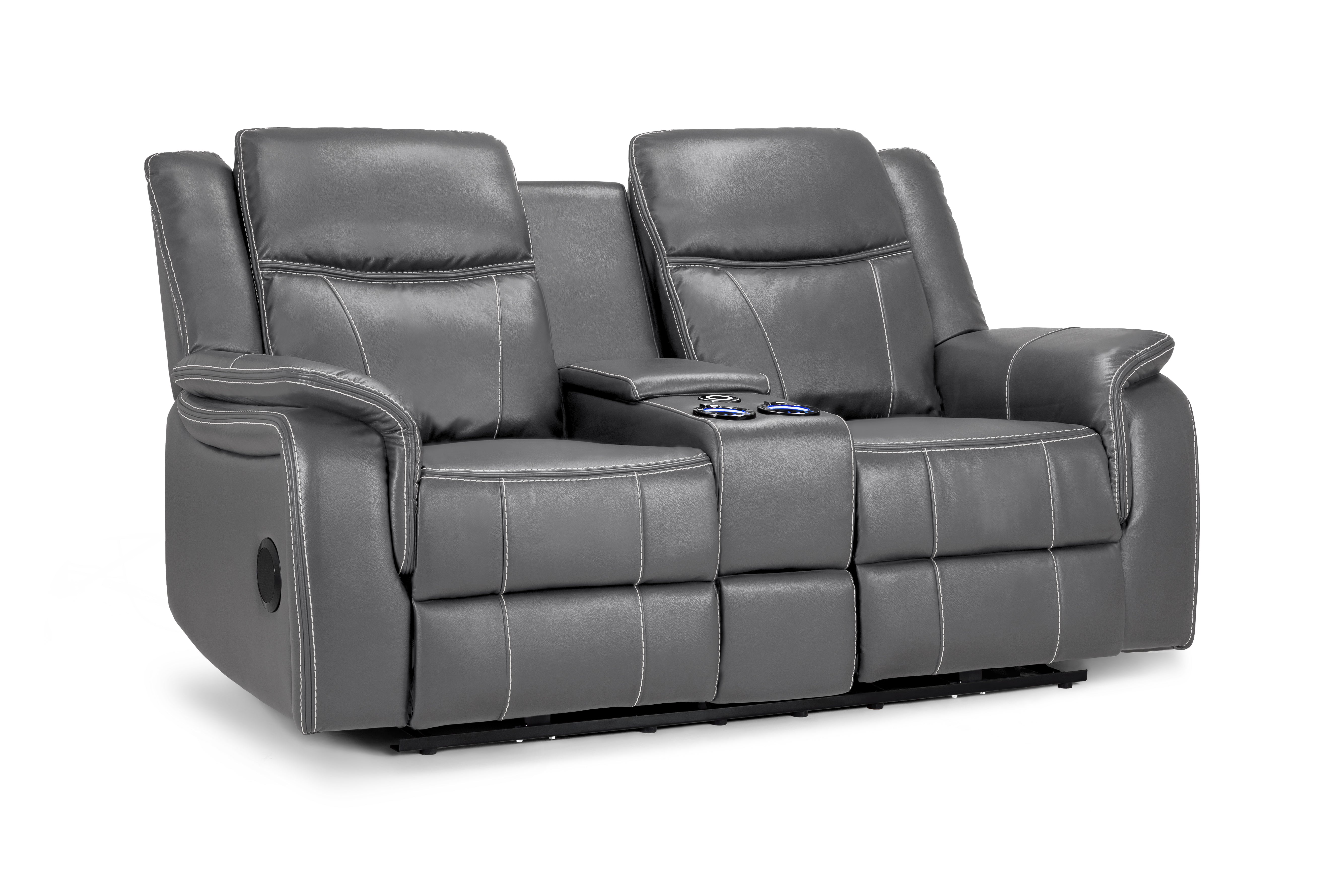 GALAXY TECH 2 Seater Power Recliner Sofa Set