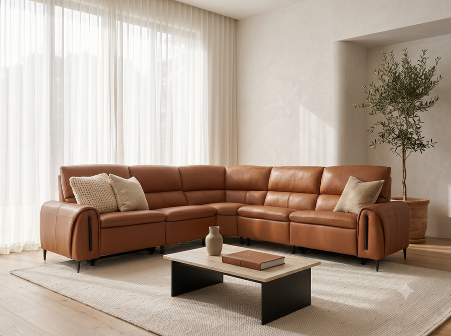 ARIZONA Electric Recliner Large Corner Sofa