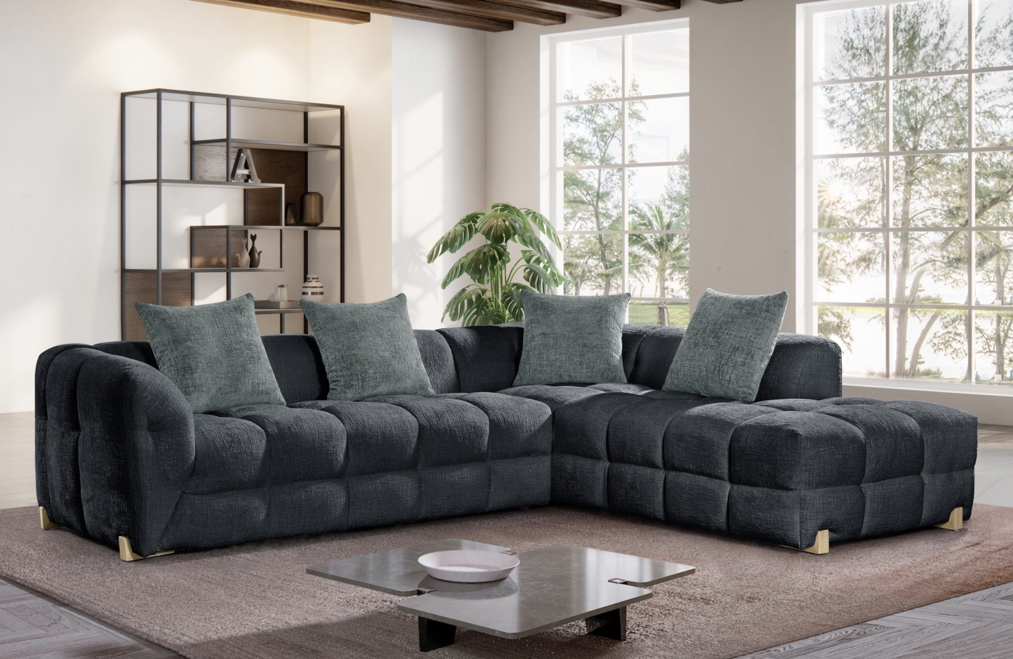GENOA Large Chaise Sofa