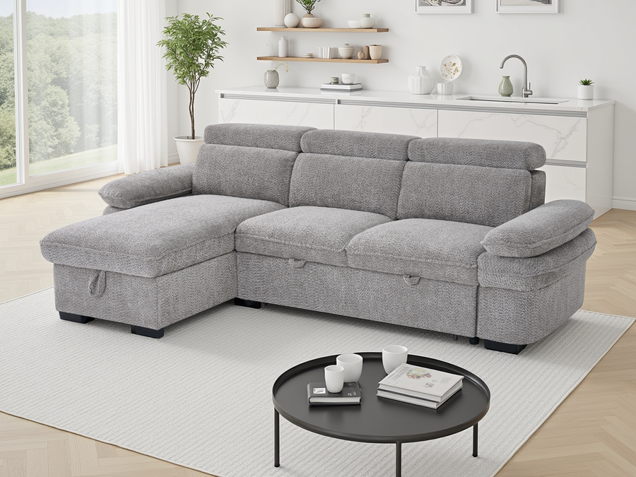 MANVILLE Universal Corner Sofa Bed