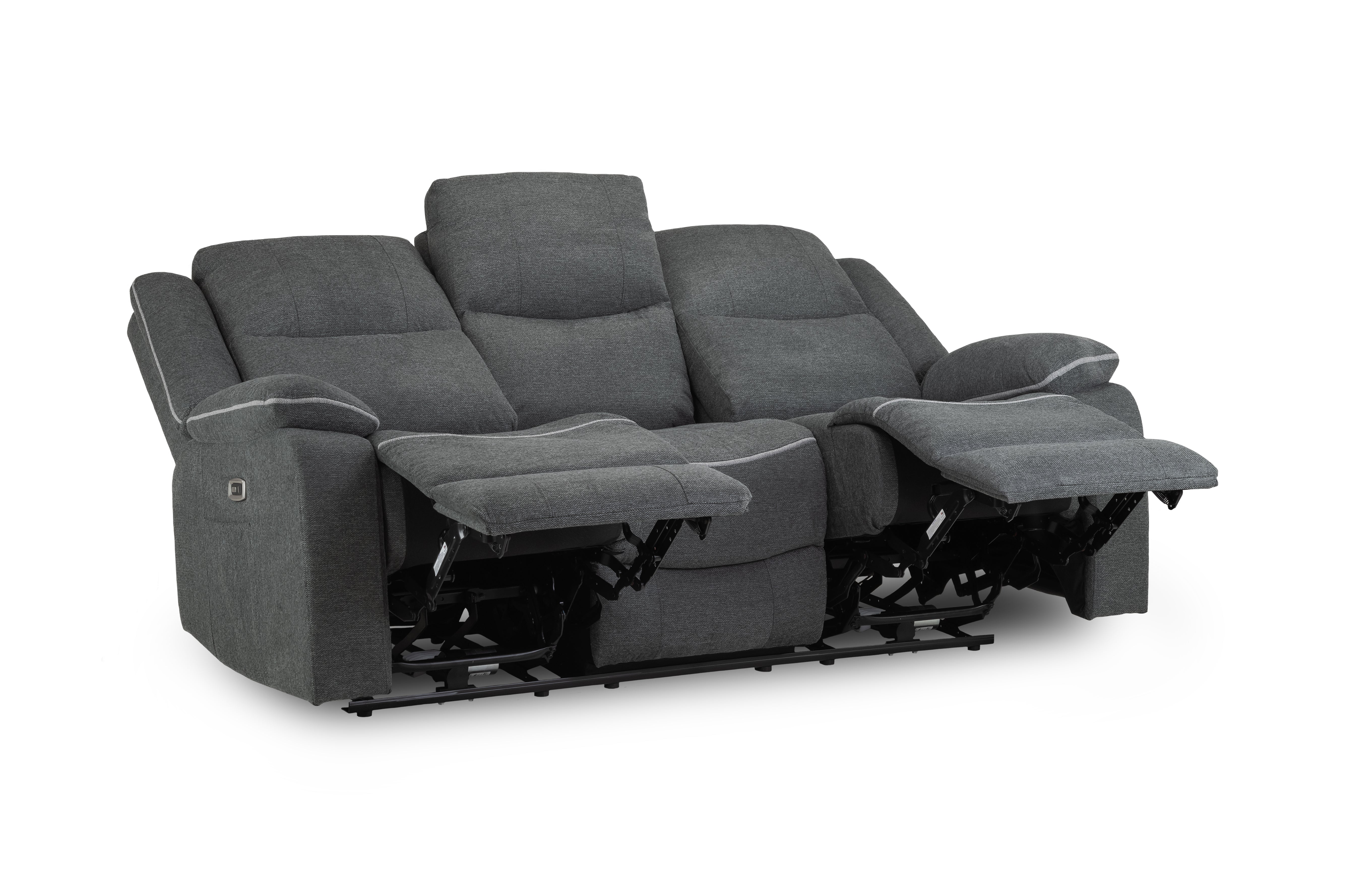 HARALD 3 Seater Power Recliner Sofa