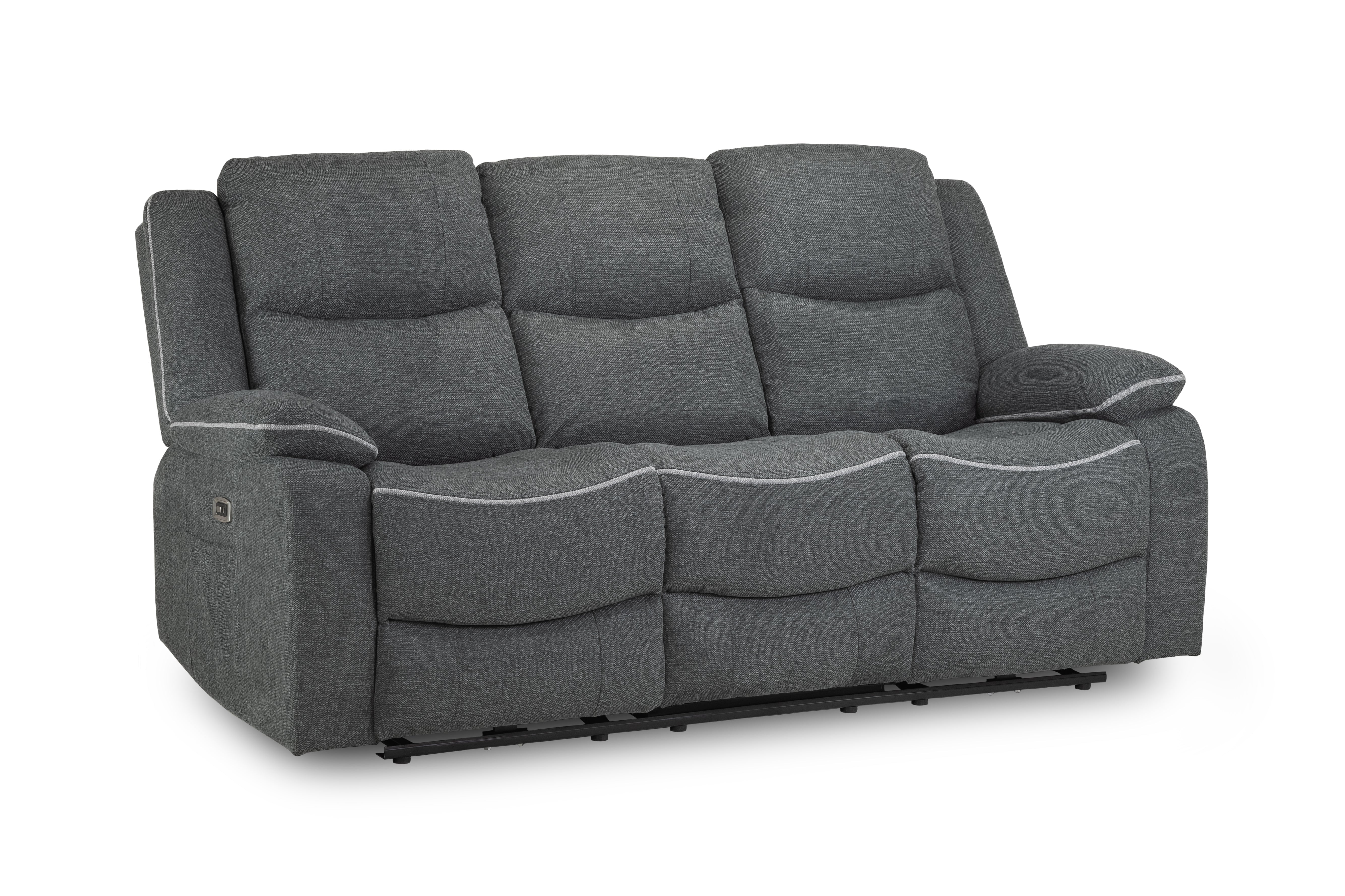 HARALD 3 Seater Power Recliner Sofa