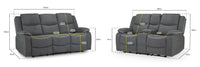 HARALD 3+2 Power Recliner