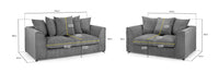 HARLEY 3+2 Seater Sofa Set