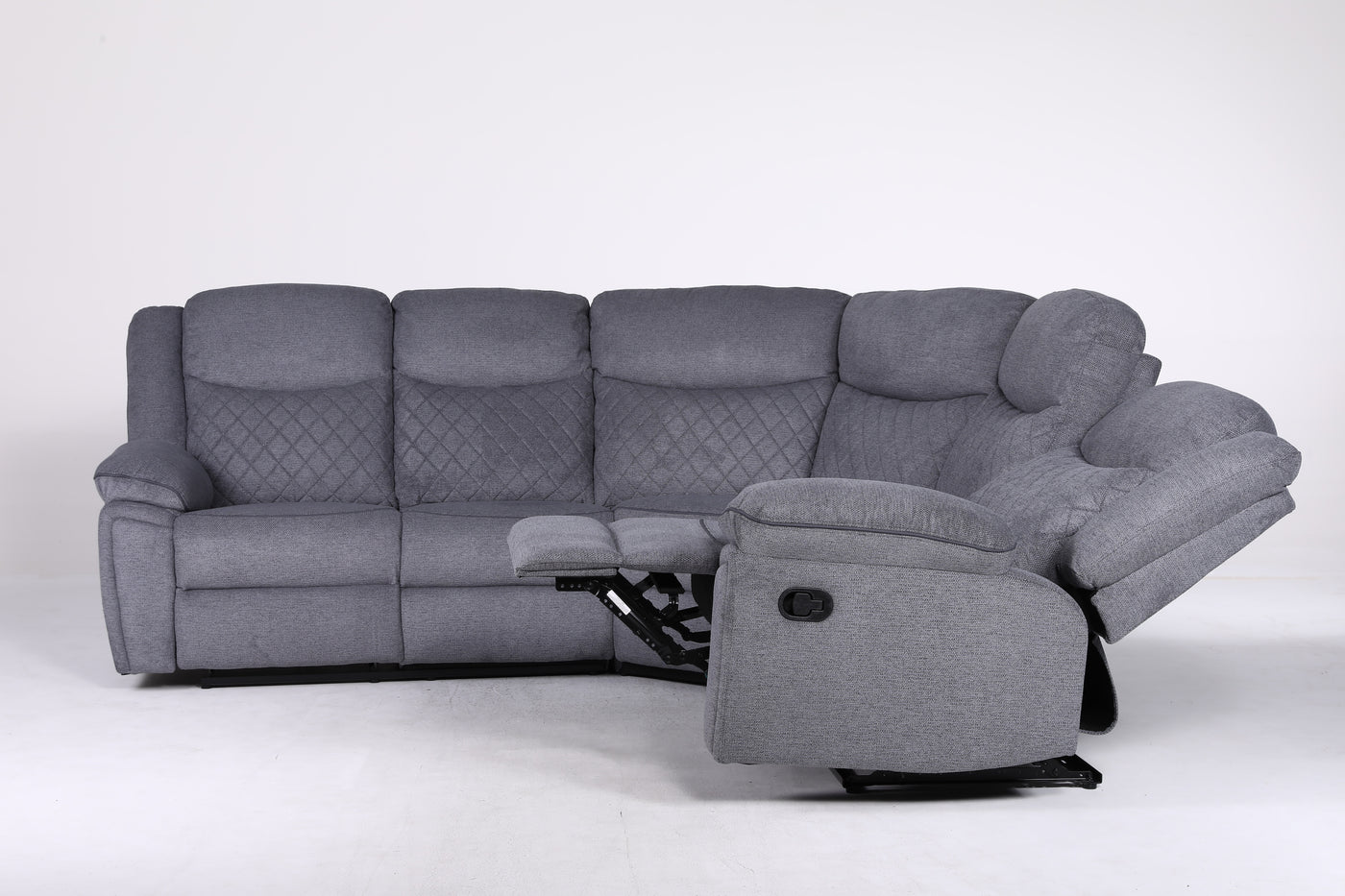 MYRA Manual Corner Recliner Sofa