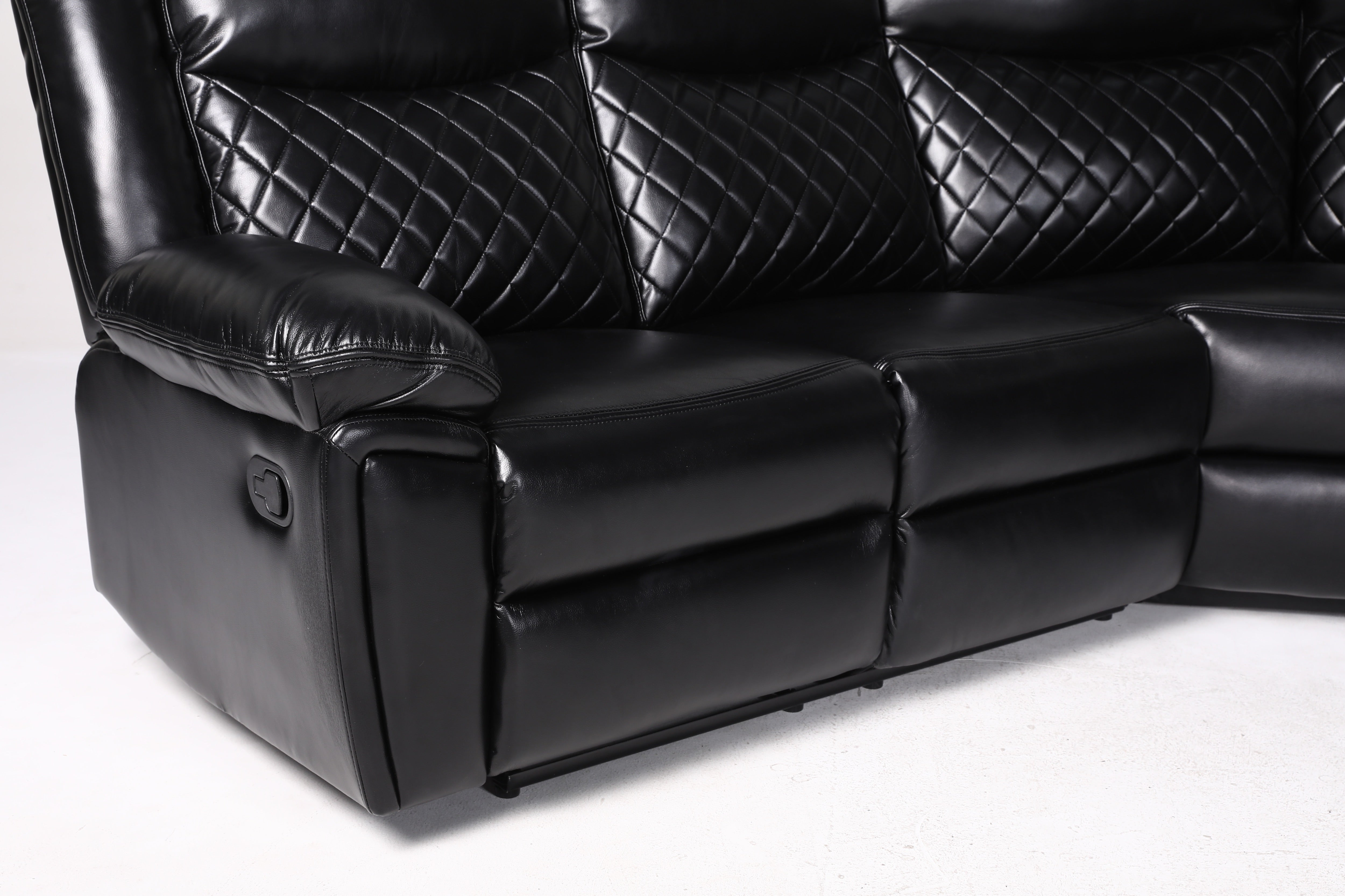 MYRA Manual Corner Recliner Sofa