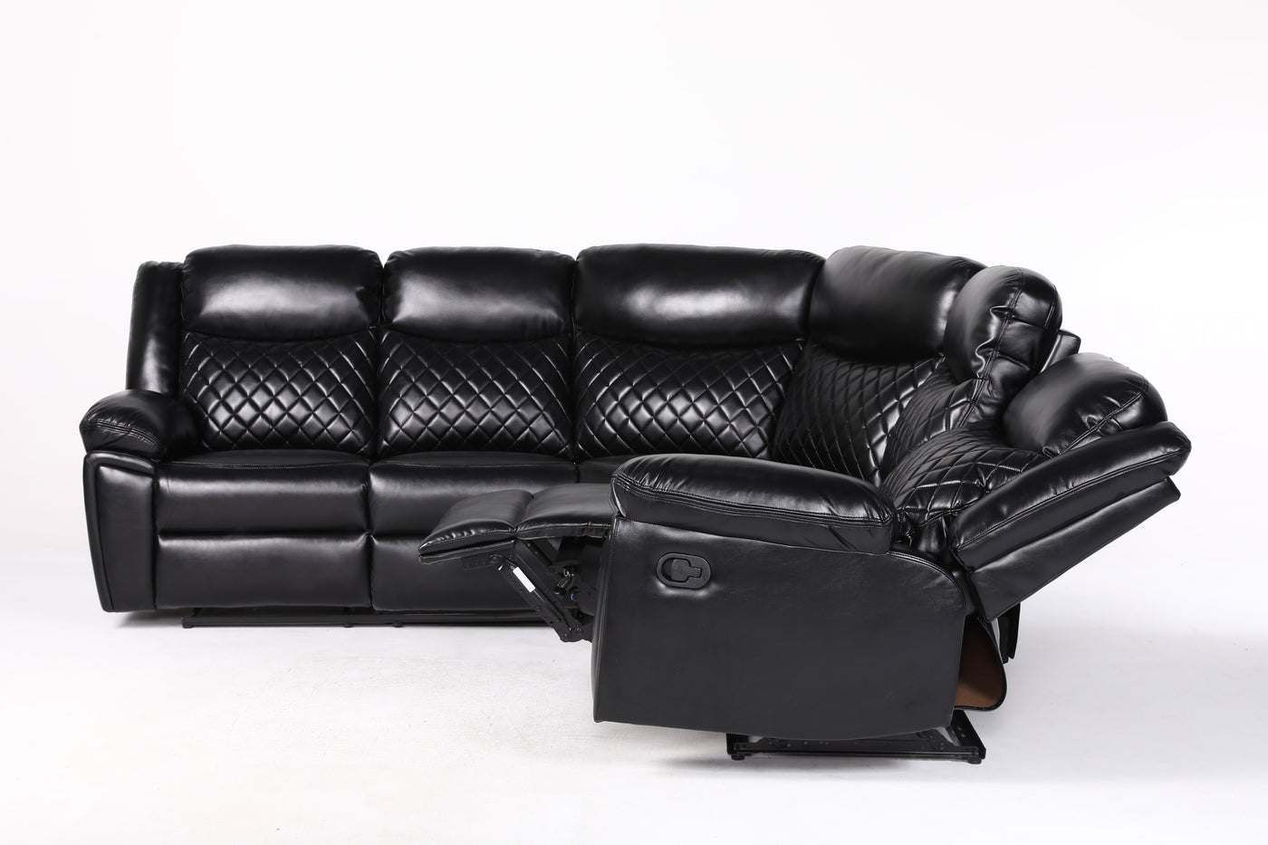 MYRA Manual Corner Recliner Sofa