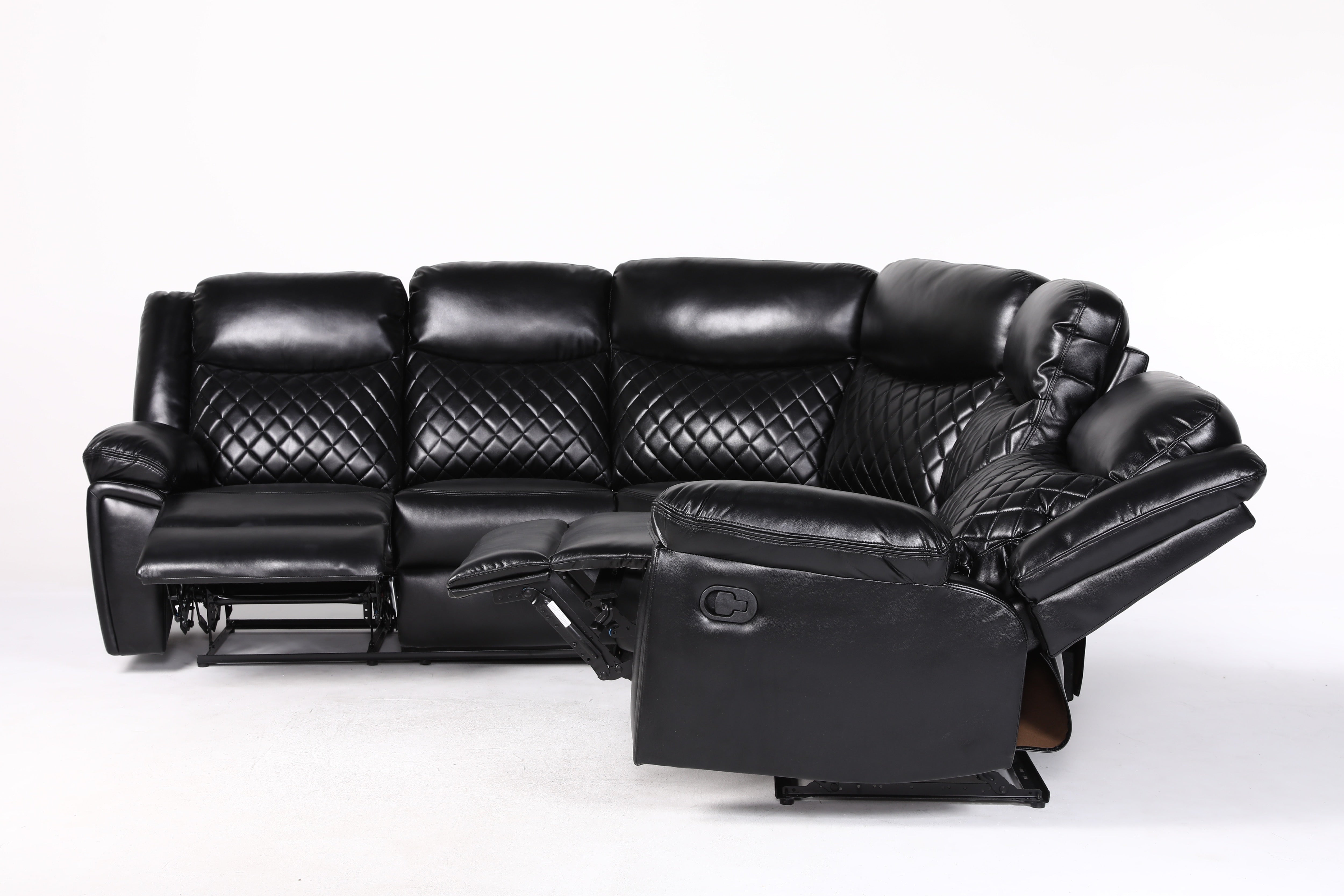 MYRA Manual Corner Recliner Sofa