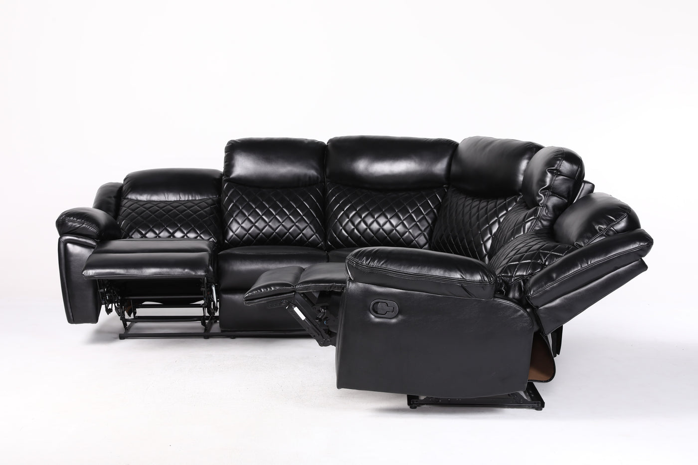 MYRA Manual Corner Recliner Sofa