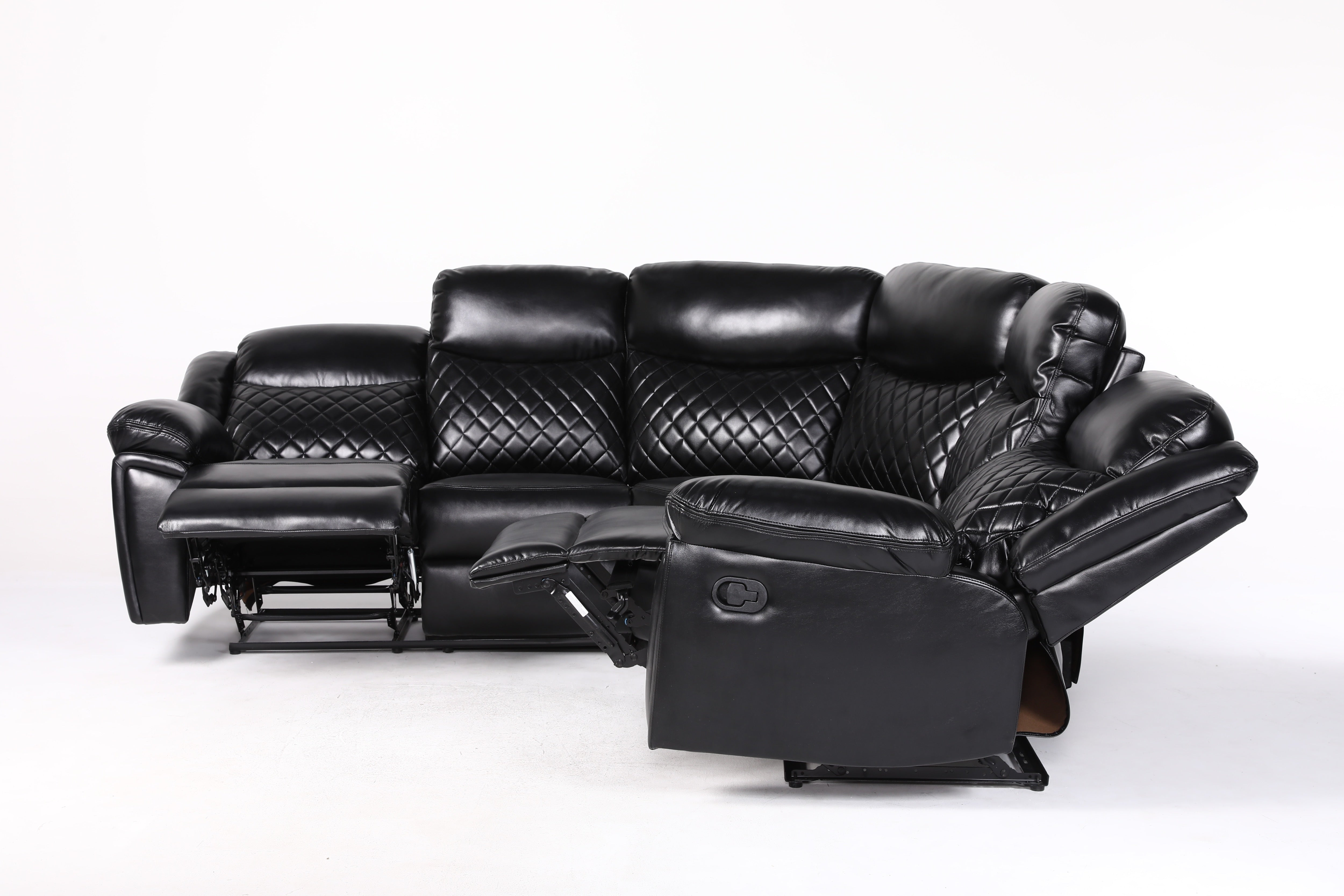 MYRA Manual Corner Recliner Sofa