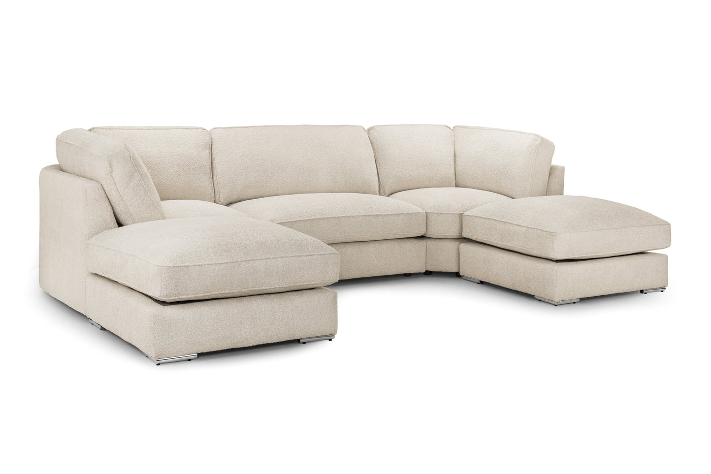 INGA Boucle U-Shape Sofa