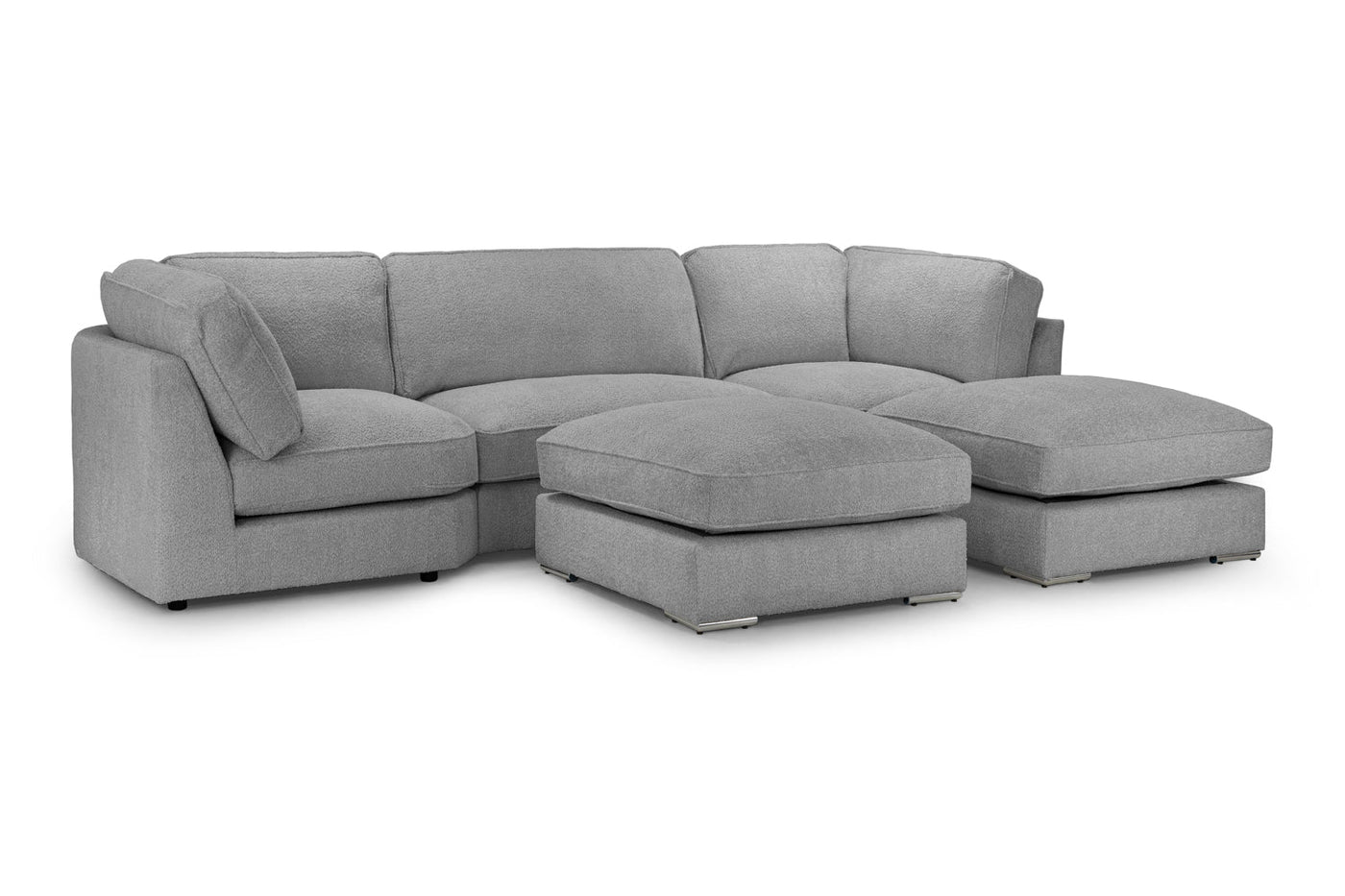 INGA Boucle U-Shape Sofa